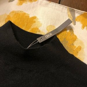 NWT ASOS Wool Mock-neck